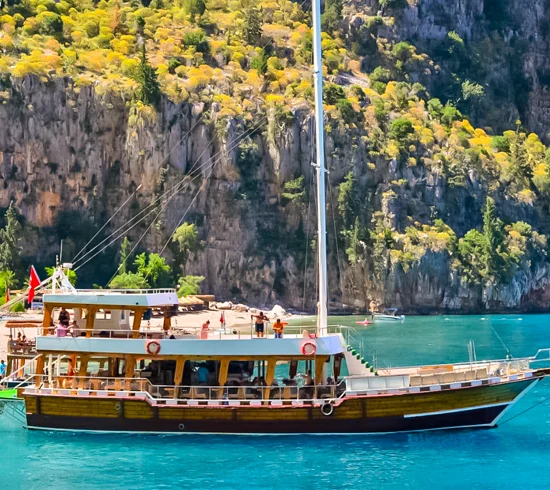 Traditional gulet boat tour on the Turquoise Coast