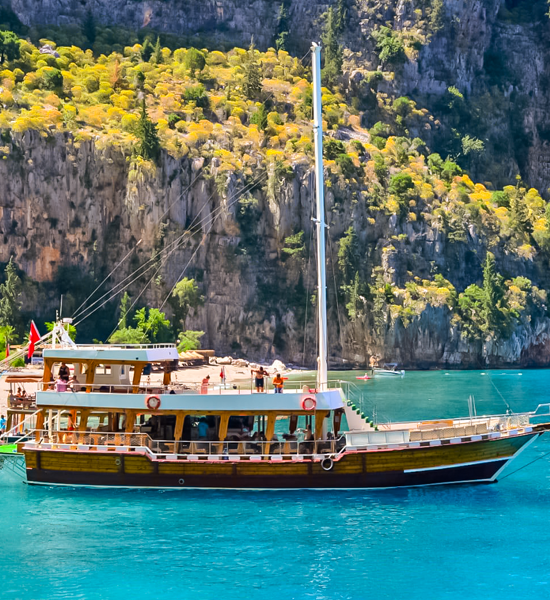 Traditional gulet boat tour on the Turquoise Coast