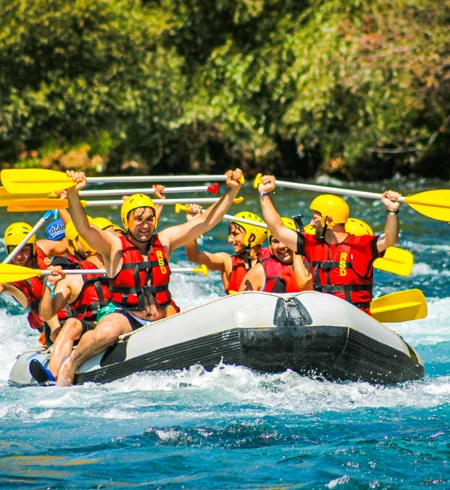 White-water rafting experience