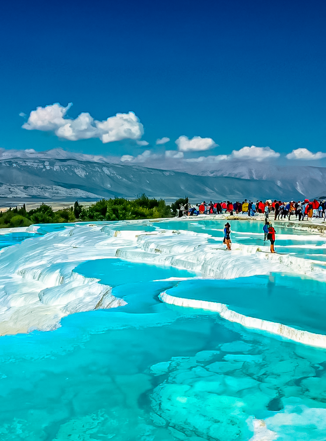 Pamukkale travertine terraces – day trip