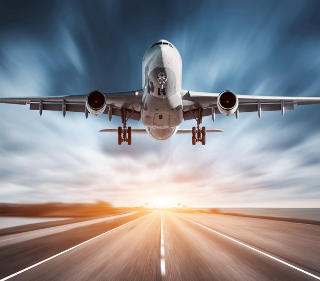 airplane flight ticket